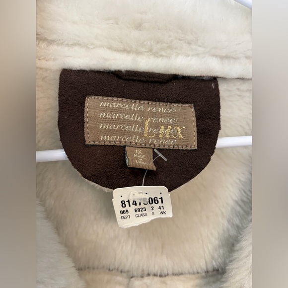 Brown Shearling Women's Jacket - Picture 5 of 8